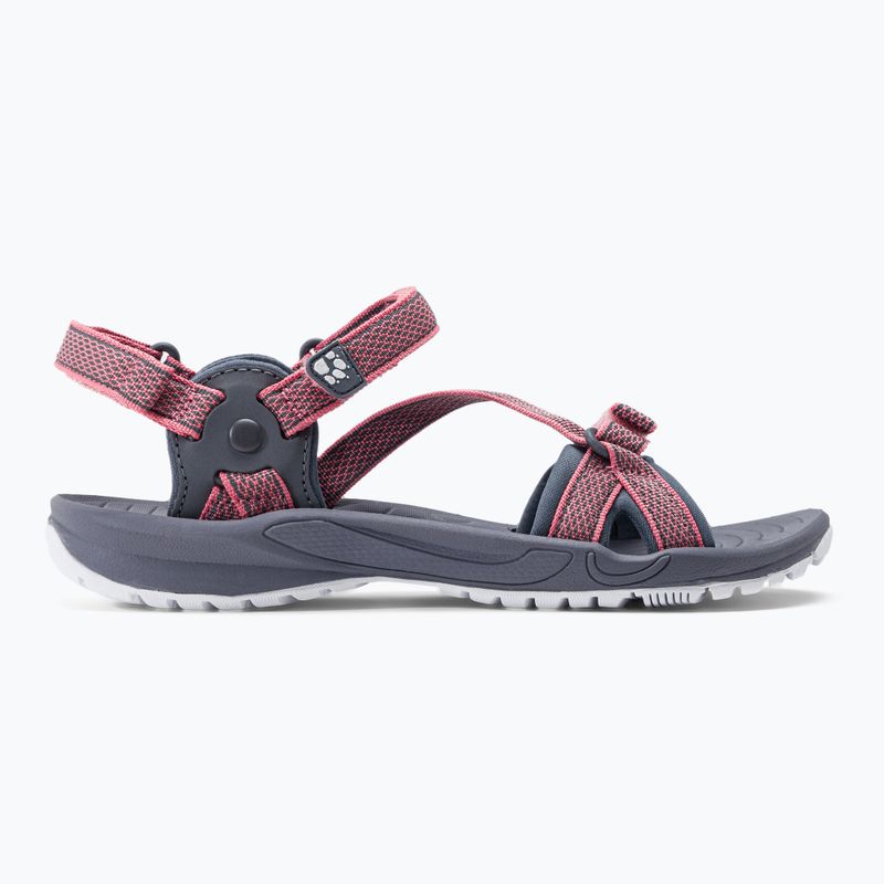 Sandali da trekking da donna Jack Wolfskin Lakewood Ride rosa quarzo 2