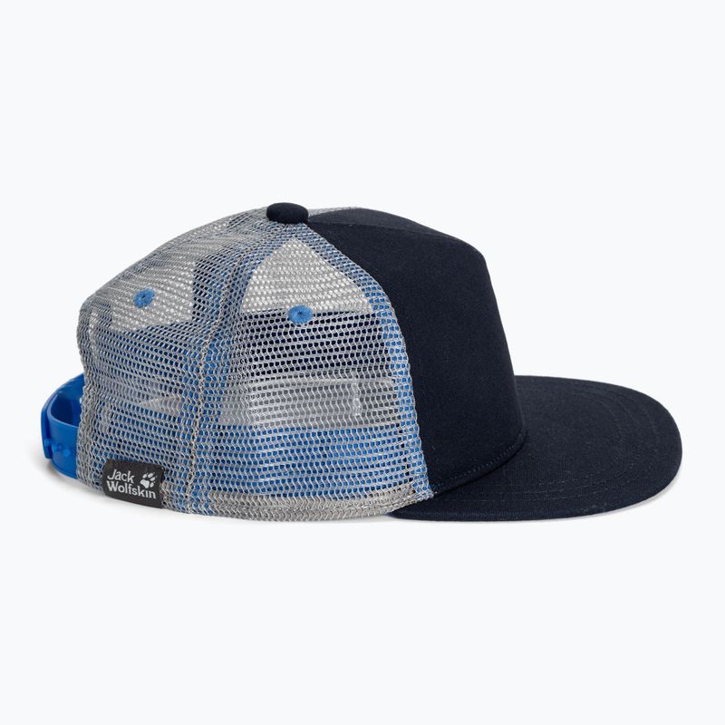 Cappello da baseball Jack Wolfskin per bambini Rib Paw blu notte 2