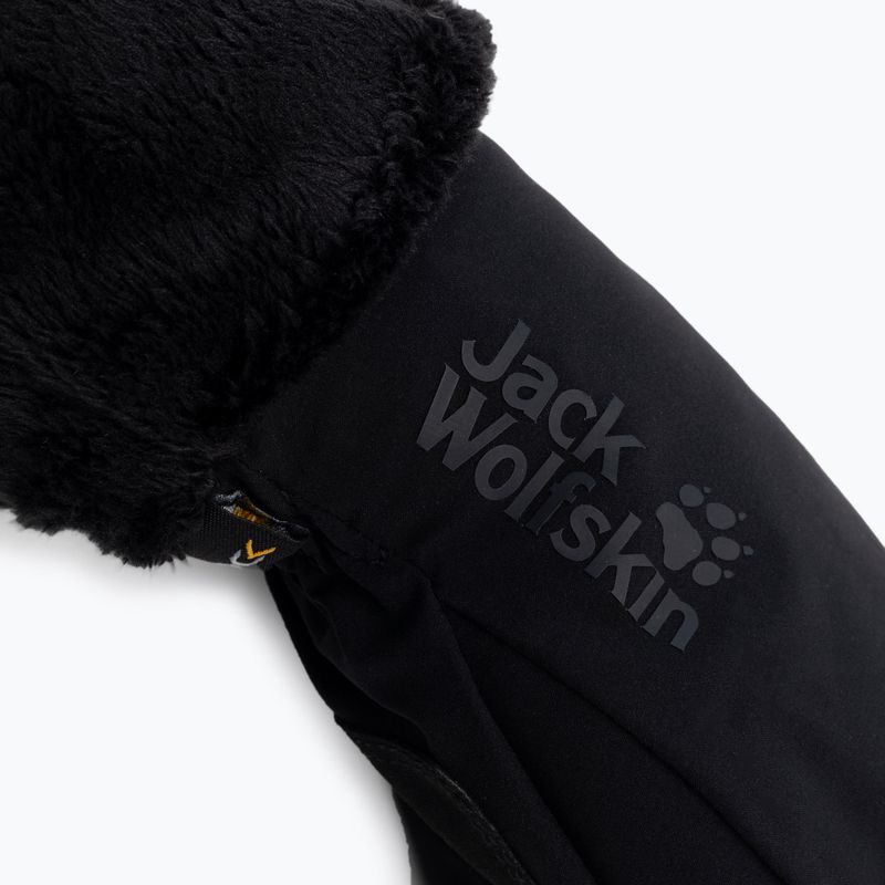 Jack Wolfskin guanti da trekking da donna Stormlock Highloft nero 4