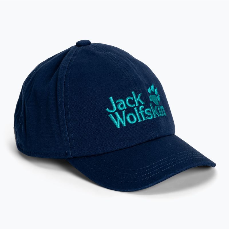 Cappello da baseball Jack Wolfskin per bambini indaco scuro