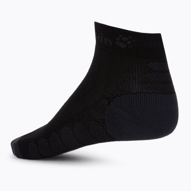 Jack Wolfskin Calze da trekking multifunzione a taglio basso nere 2