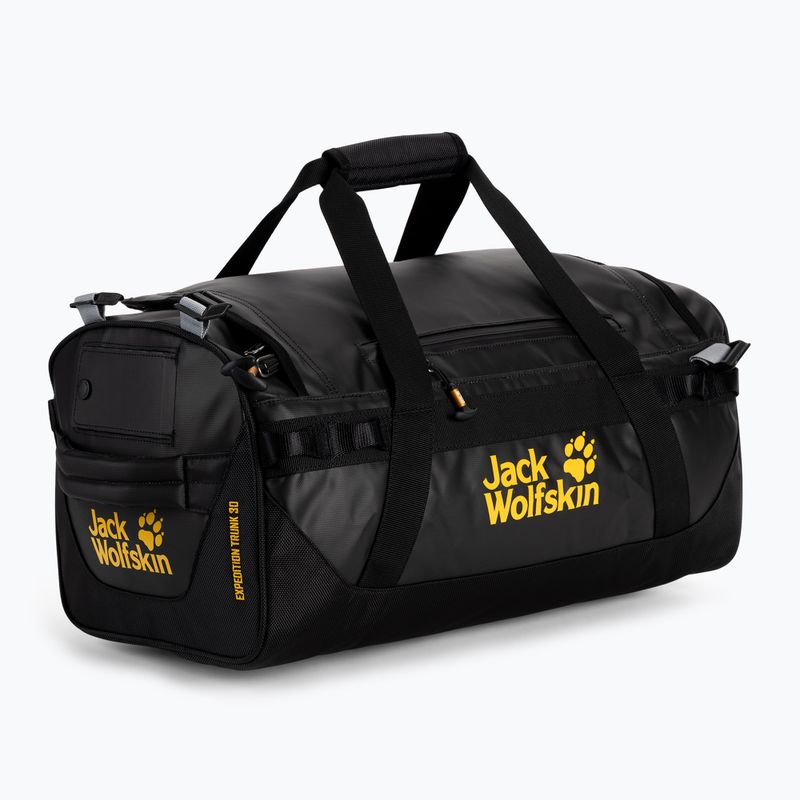 Jack Wolfskin Expedition Trunk 30 l borsa da viaggio nera