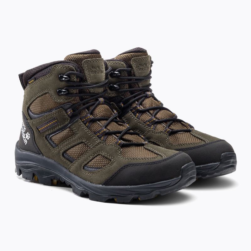 Jack Wolfskin stivali da trekking da uomo Vojo 3 Texapore Mid cachi/phantom 5