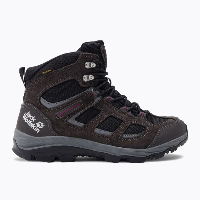 Jack Wolfskin stivali da trekking da donna Vojo 3 Texapore Mid acciaio scuro/viola 2