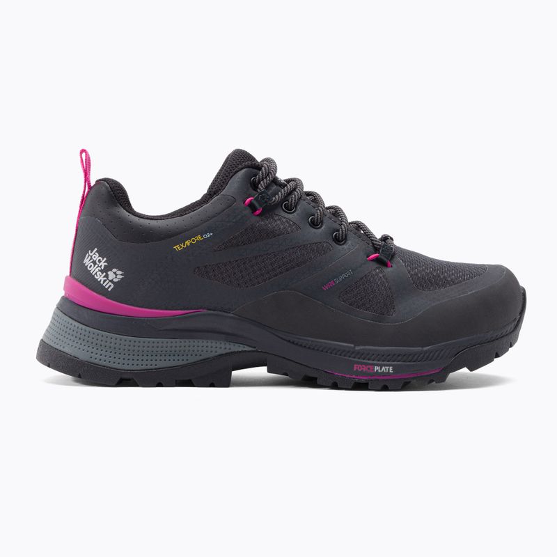 Jack Wolfskin Force Striker Texapore Low stivali da trekking da donna phantom/rosa 2