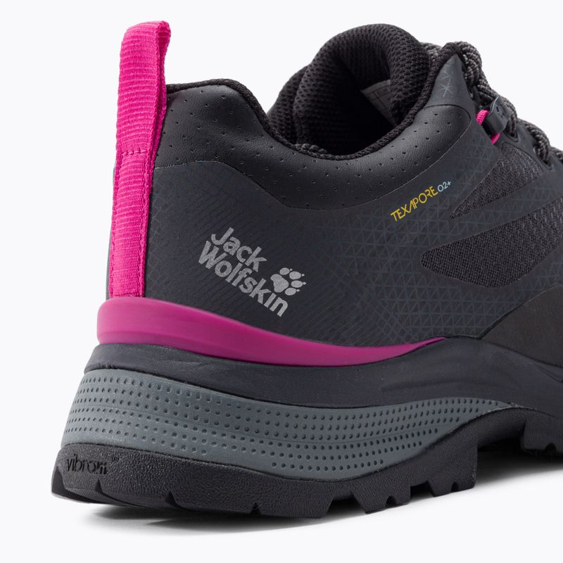 Jack Wolfskin Force Striker Texapore Low stivali da trekking da donna phantom/rosa 7