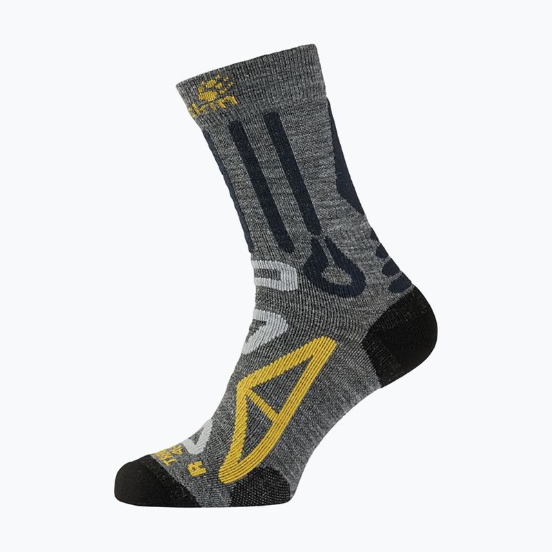 Jack Wolfskin Trekking Pro Classic Cut calze grigio scuro 4