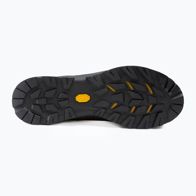 Stivali da trekking Jack Wolfskin Force Trekker Texapore Mid nero/giallo bordeaux da uomo 5