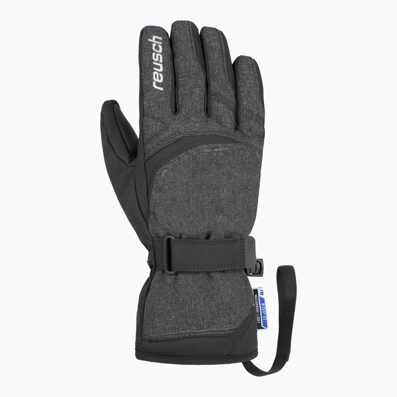 Guanto da sci Reusch Primus R-TEX XT nero/nero melange 6
