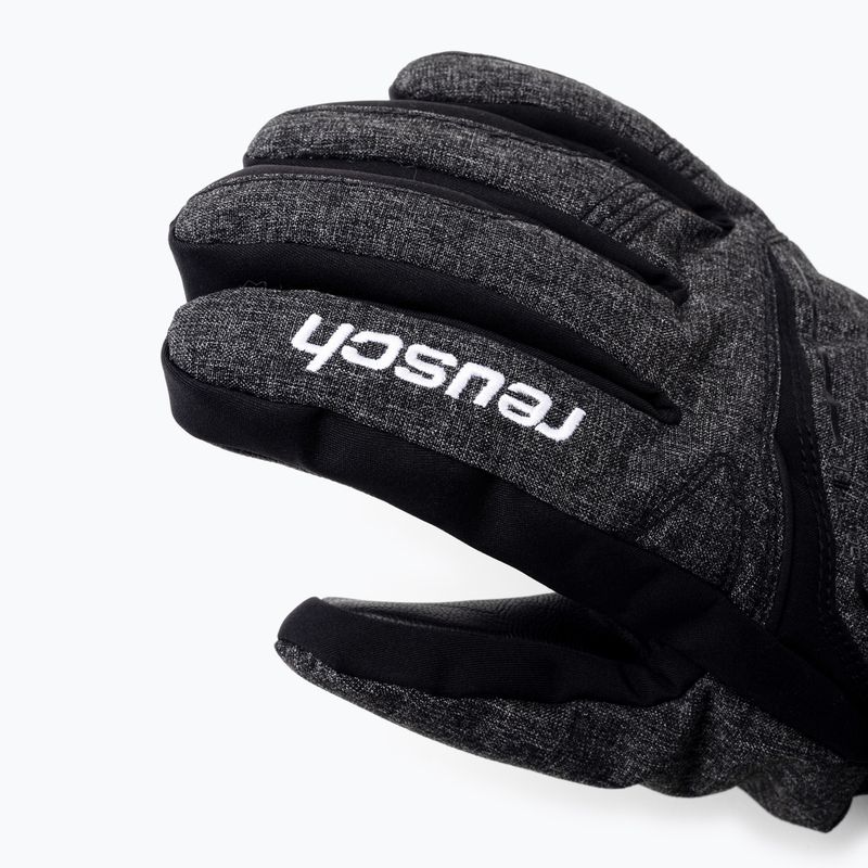 Guanto da sci Reusch Primus R-TEX XT nero/nero melange 4