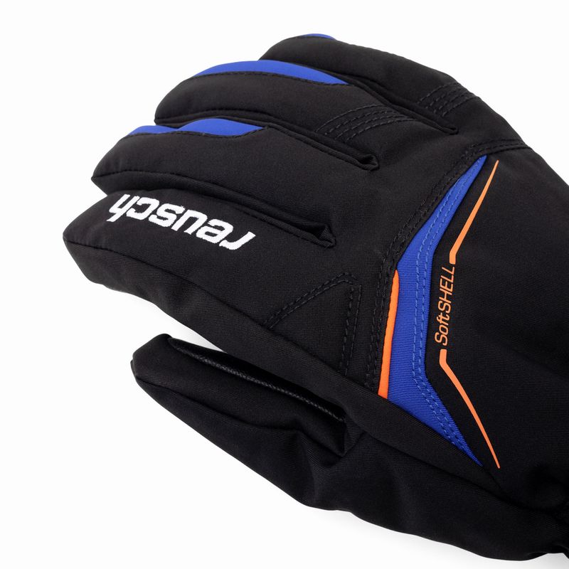 Guanto da sci Reusch Primus R-TEX XT nero/blu abbagliante 4