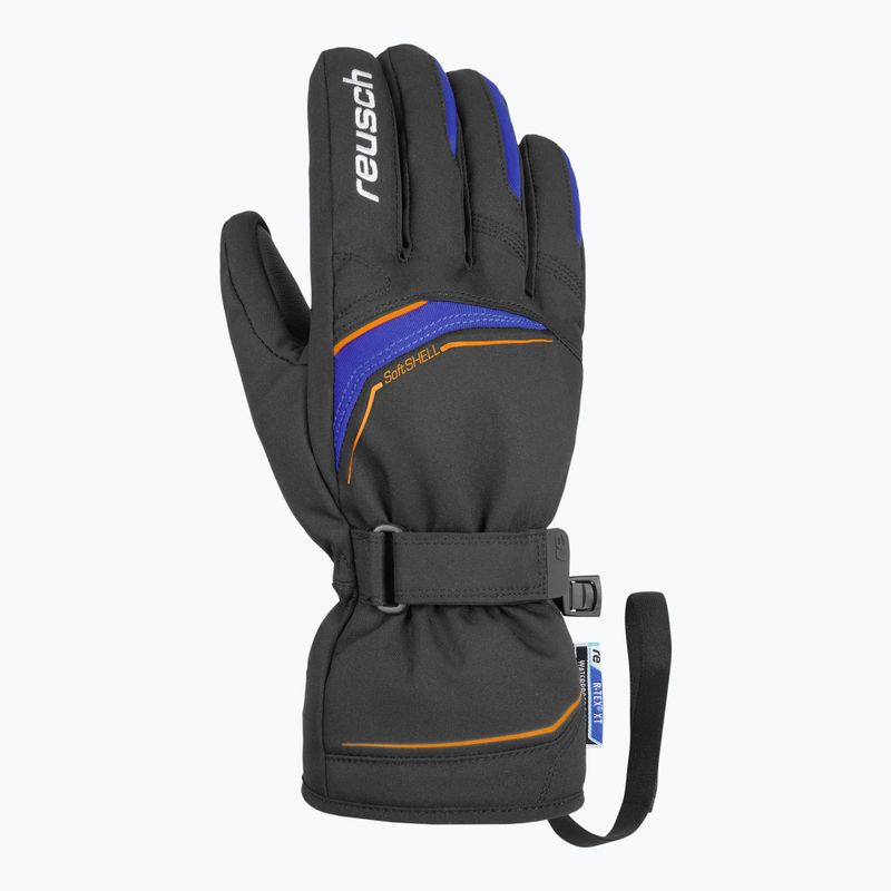 Guanto da sci Reusch Primus R-TEX XT nero/blu abbagliante 6