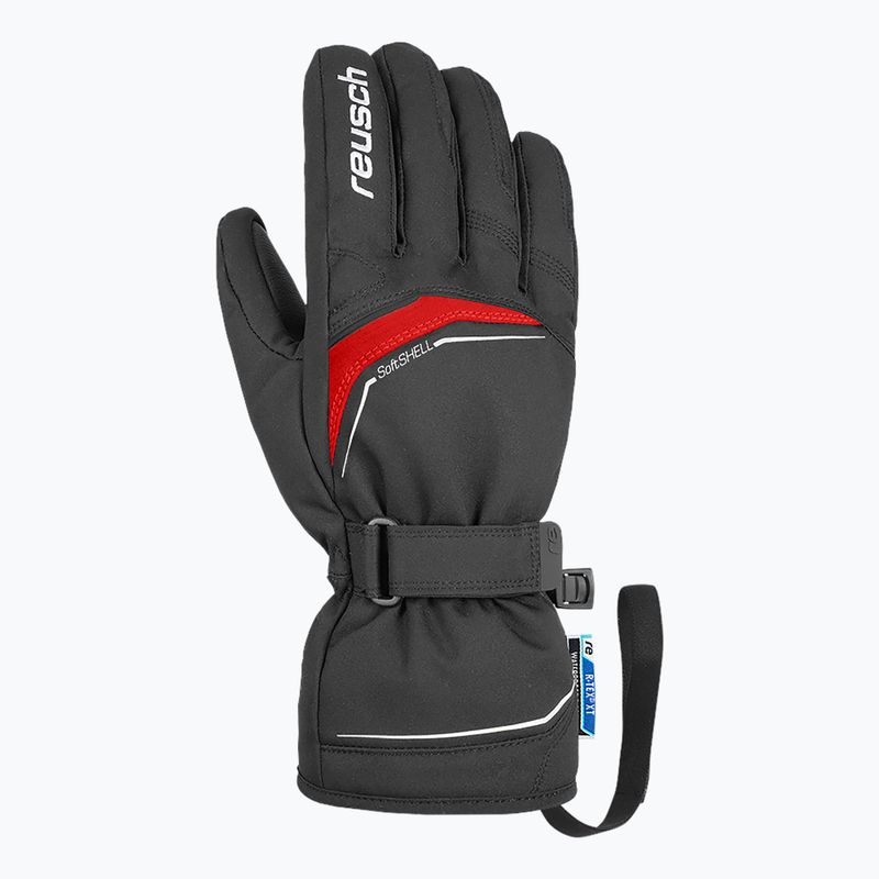 Guanto da sci Reusch Primus R-TEX XT 2022 nero/rosso fuoco 6
