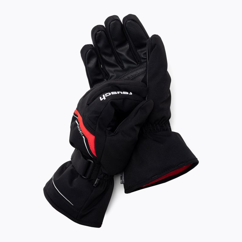 Guanto da sci Reusch Primus R-TEX XT 2022 nero/rosso fuoco