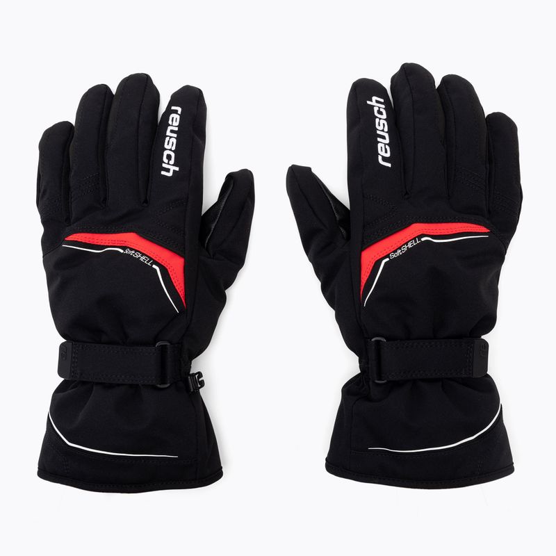 Guanto da sci Reusch Primus R-TEX XT 2022 nero/rosso fuoco 2