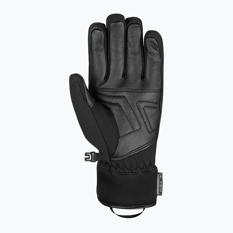 Guanto da sci Reusch Storm R-TEX XT nero/nero melange/verde neon 7