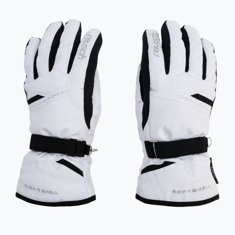 Guanto da sci Reusch Hannah R-TEX XT bianco/nero 3