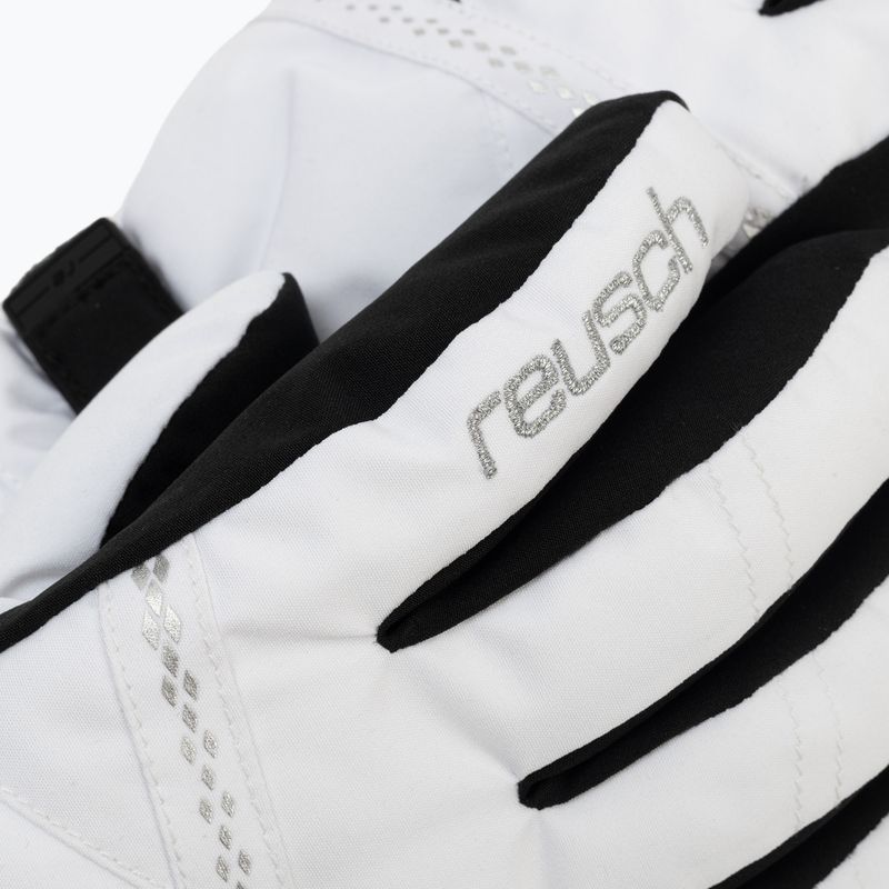 Guanto da sci Reusch Hannah R-TEX XT bianco/nero 4