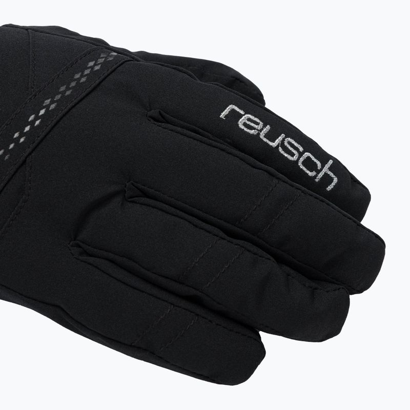 Guanto da sci da donna Reusch Hannah R-TEX XT nero/argento 4
