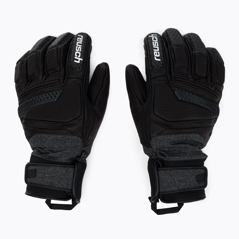 Guanto da sci Reusch Profi SL nero melange/nero 2