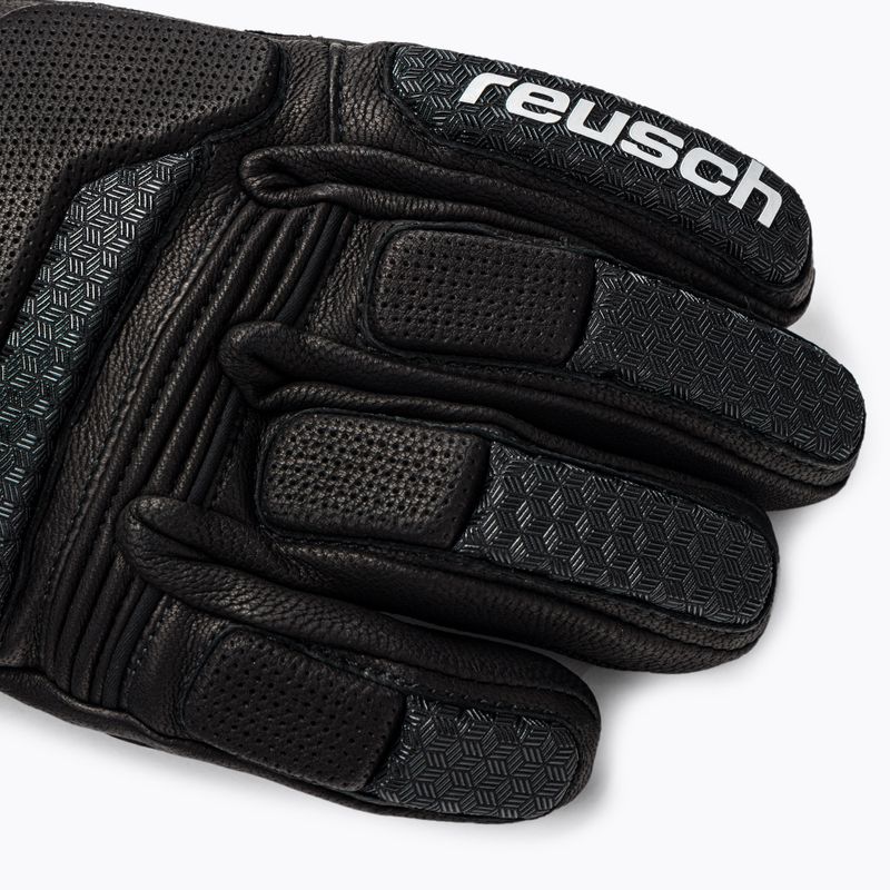 Guanto da sci Reusch Profi SL nero melange/nero 4