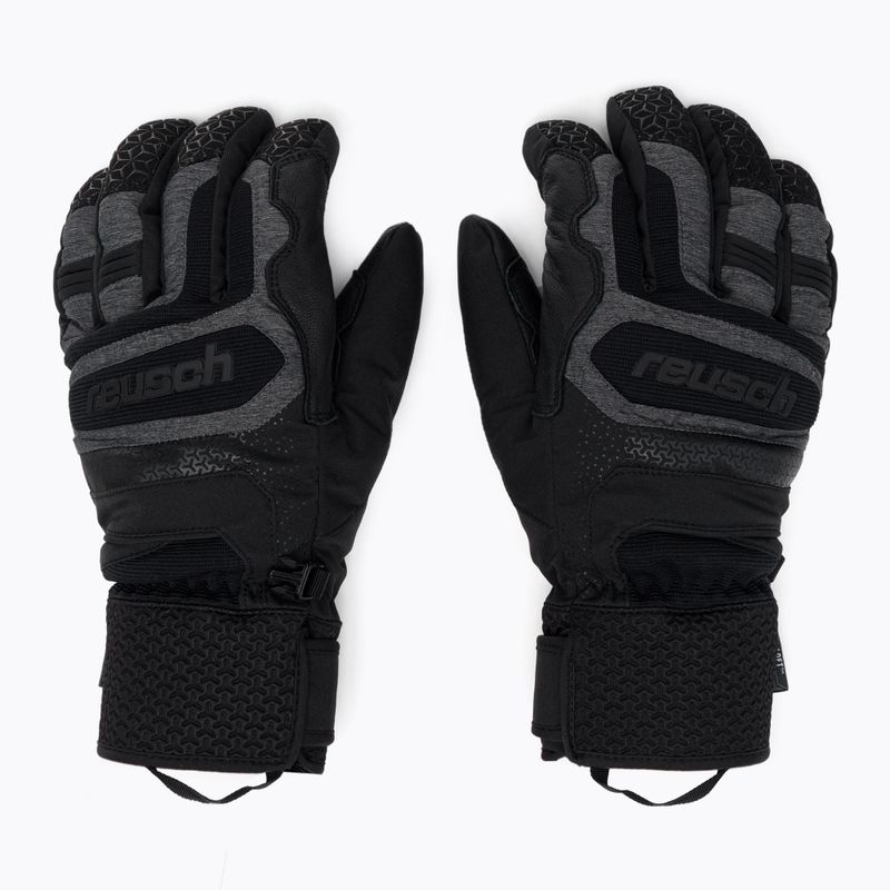 Guanto da sci Reusch Stuart R-TEX XT nero melange/nero 2