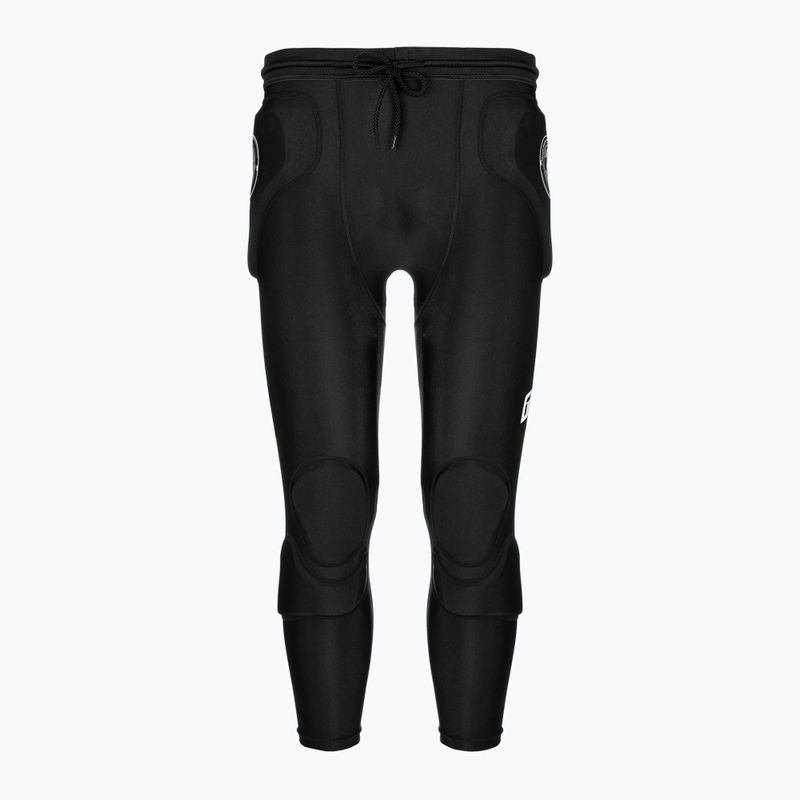 Pantaloni da portiere Reusch Compression Short 3/4 Femur nero
