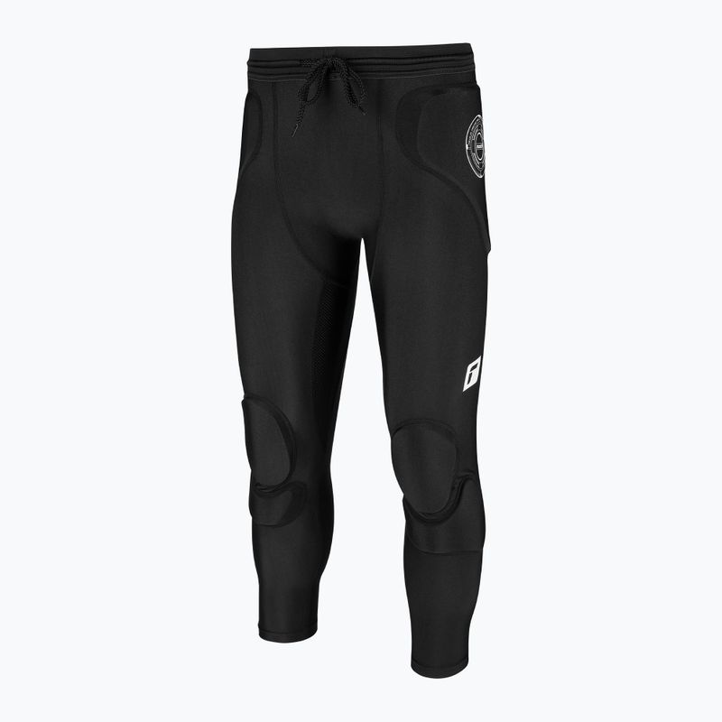 Pantaloni da portiere Reusch Compression Short 3/4 Femur nero 2