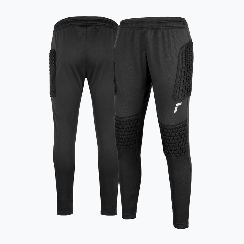 Reusch Contest II Pantalone da portiere per bambini Advance nero/argento
