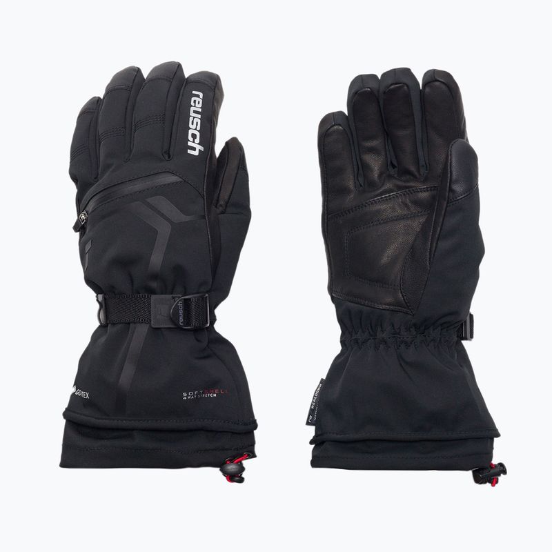 Guanto da sci Reusch Down Spirit GTX nero/argento