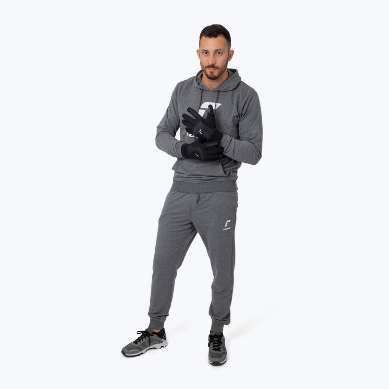 Guanti da sci Reusch Garhwal Hybrid Touch-Tec black/silver 7