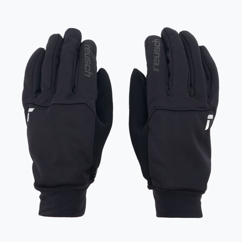 Guanti da sci Reusch Backcountry Touch-Tec nero/argento 3