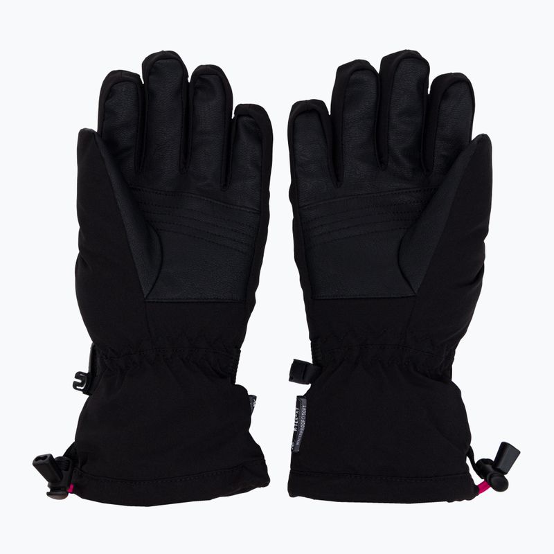 Guanto da sci per bambini Reusch Lando R-TEX XT nero/rosa glo 3
