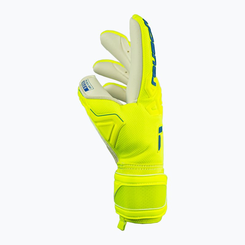 Guanti da portiere di sicurezza Reusch Attrakt Freegel Gold X giallo/blu scuro/bianco 6