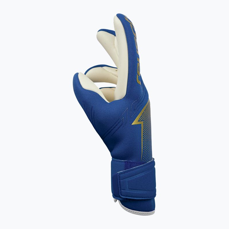 Guanti da portiere Reusch Arrow Gold X blu vero/oro 7