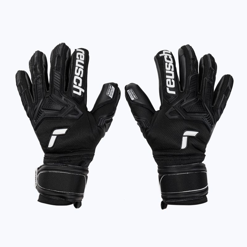 Guanti da portiere Reusch Attrakt Freegel Infinity Finger Support 2022 nero