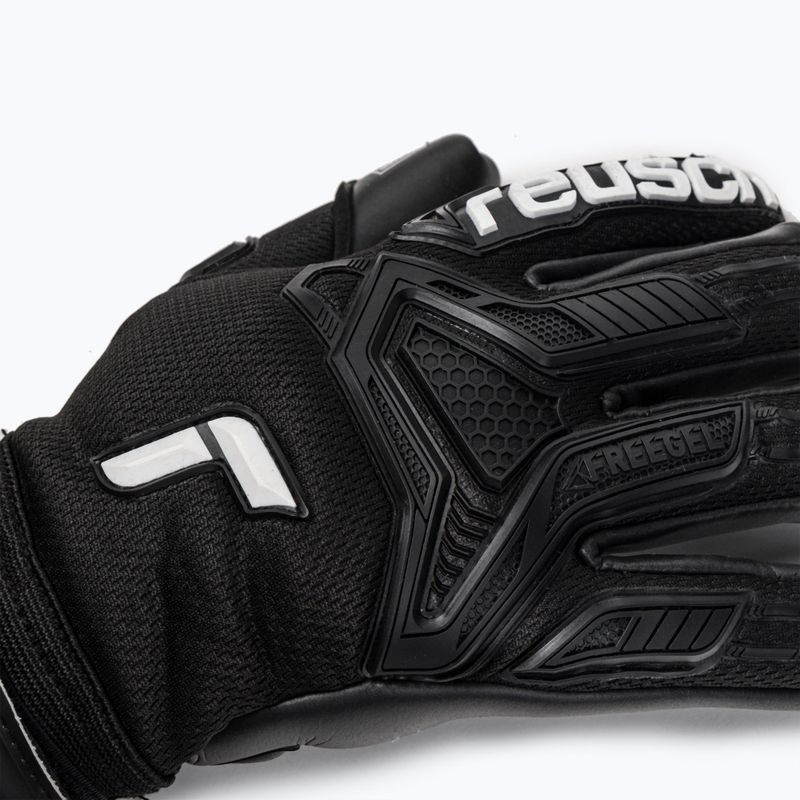 Guanti da portiere Reusch Attrakt Freegel Infinity Finger Support 2022 nero 3