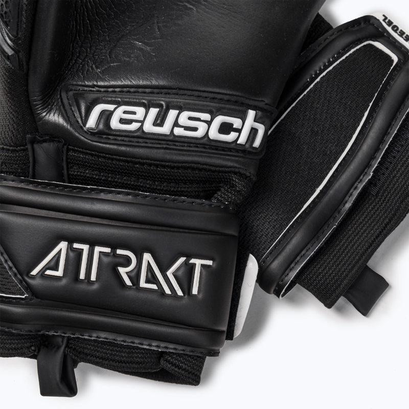 Guanti da portiere Reusch Attrakt Freegel Infinity Finger Support 2022 nero 4