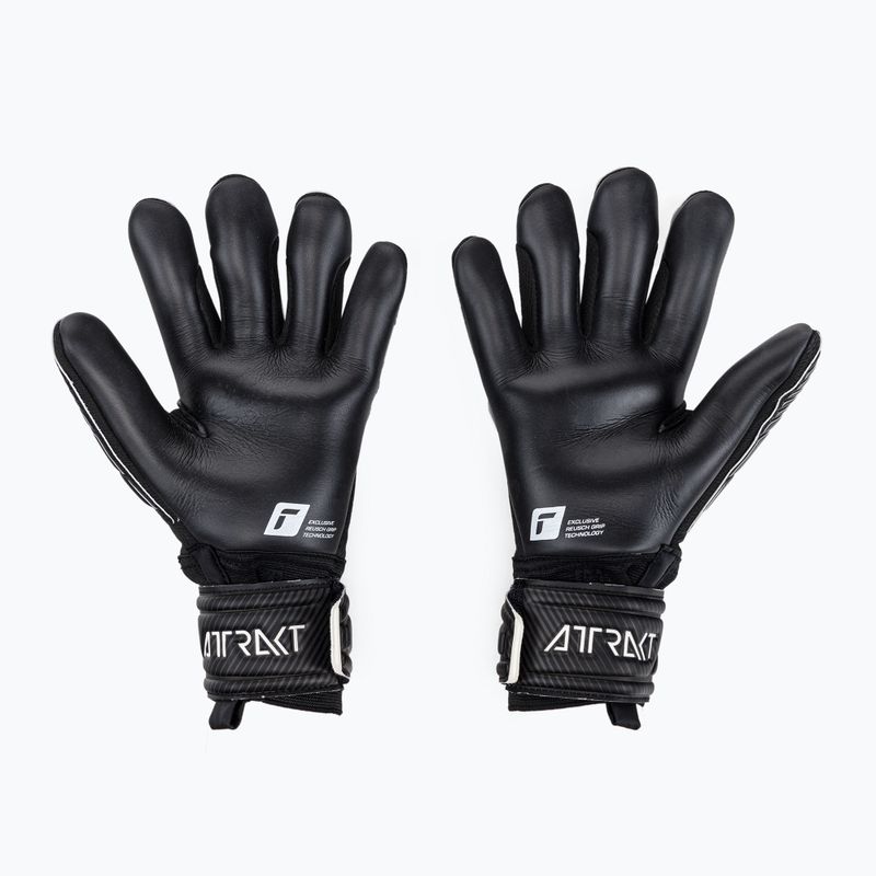 Guanti da portiere Reusch Attrakt Infinity Finger Support 2022 nero 2