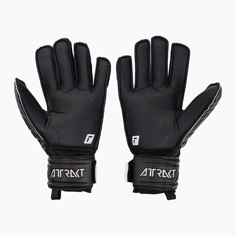 Guanti da portiere Reusch Attrakt Resist Finger Support 2022 nero 2