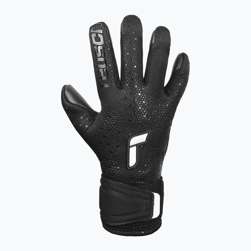 Guanti da portiere per bambini Reusch Pure Contact Infinity Junior nero 5
