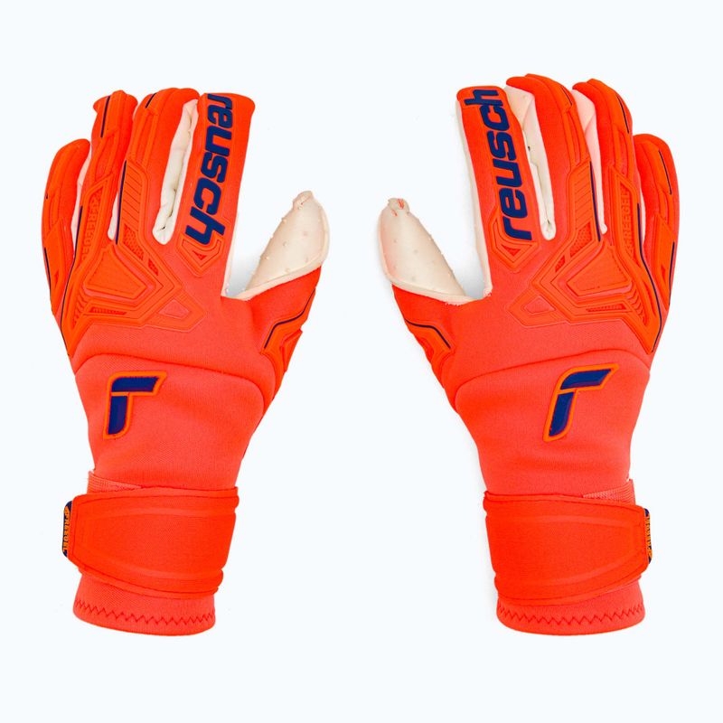 Guanto da portiere Reusch Attrakt Freegel SpeedBump hocking arancio/blu