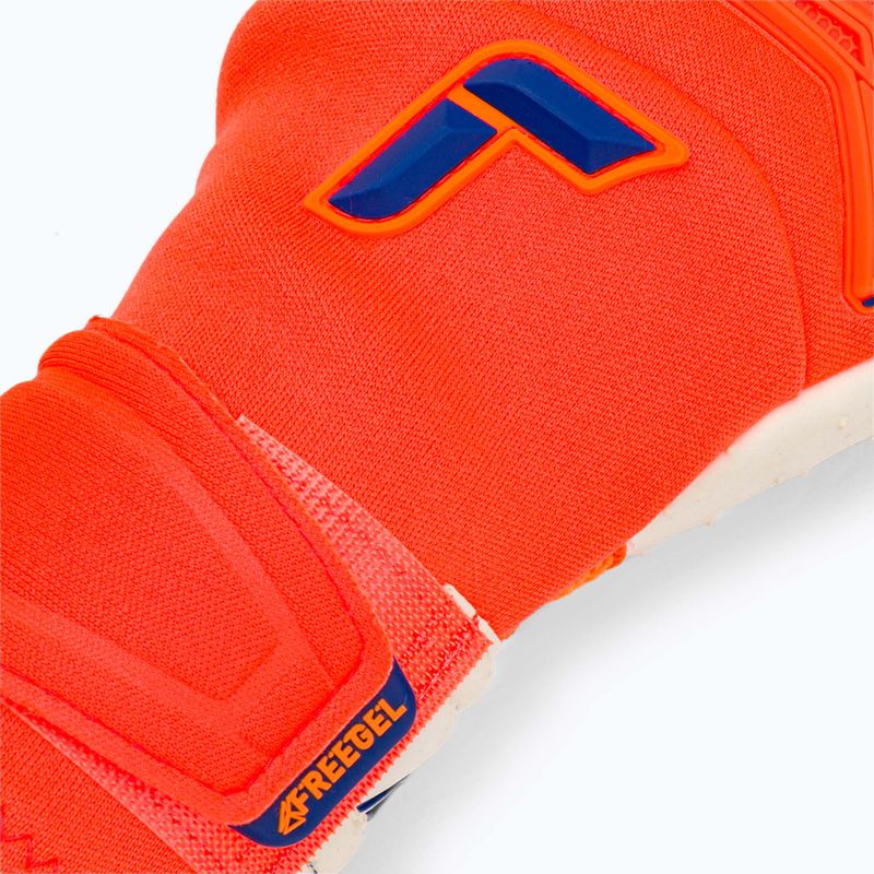 Guanto da portiere Reusch Attrakt Freegel SpeedBump hocking arancio/blu 4