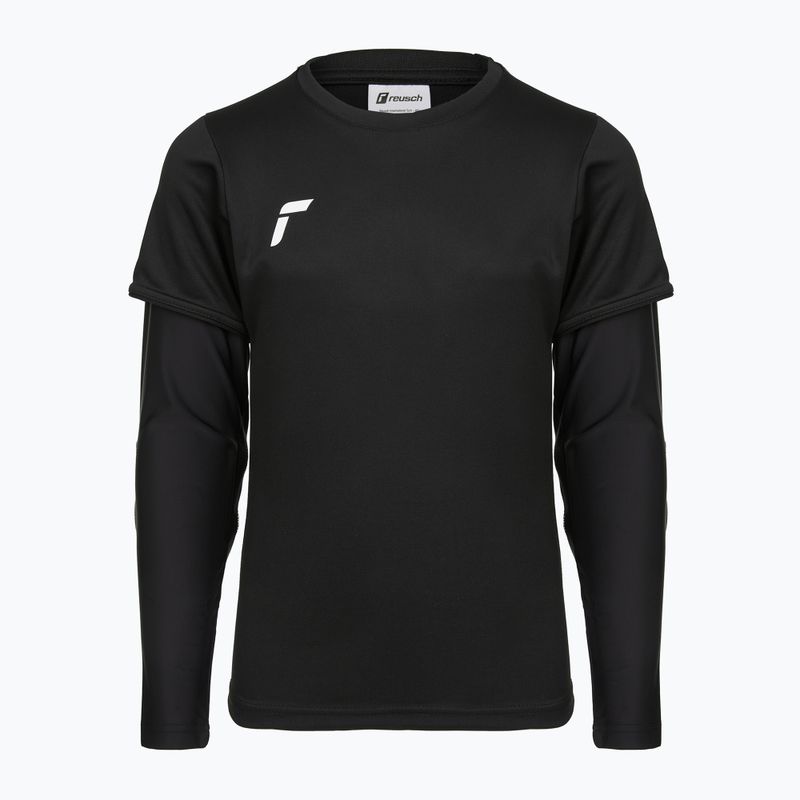 Maglia da portiere per bambini Reusch Goalkeeper Jersey Padded Junior black/silver