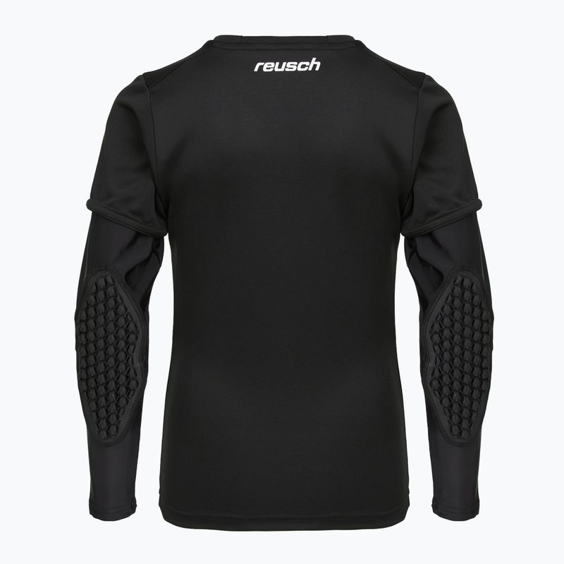 Maglia da portiere per bambini Reusch Goalkeeper Jersey Padded Junior black/silver 2