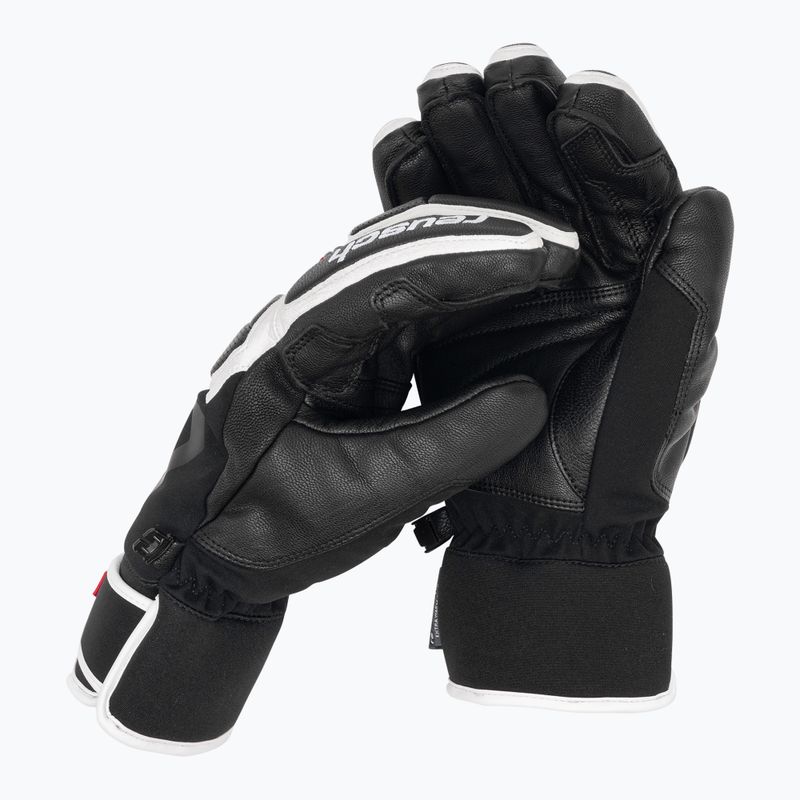 Guanto da sci Reusch Pro Rc nero/bianco/rosso fuoco