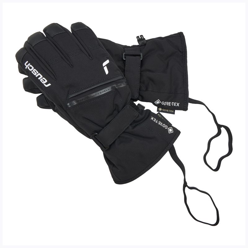 Guanto da sci Reusch Morris GORE-TEX nero/bianco 6
