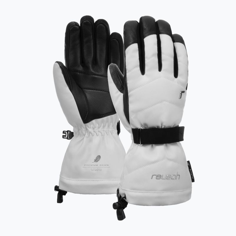 Guanto da sci da donna Reusch Nadia R-Tex XT bianco/nero 2