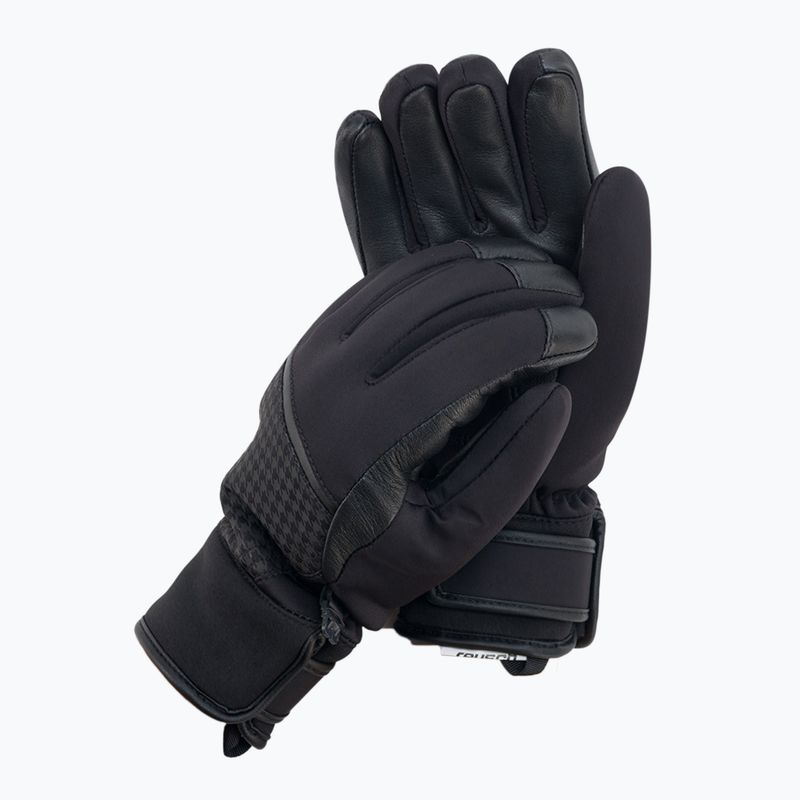 Guanto da sci Reusch Mara R-TEX XT nero/pied de poule