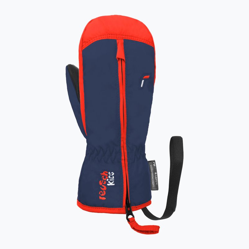 Guanti da sci per bambini Reusch Ben Mitten dress blue/cherry tomato 2